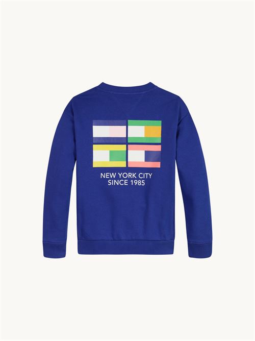 MULTI FLAG SWEATSHIRT TOMMY HILFIGER | KB0KB08291T/C9B